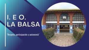INSTITUCION EDUCATIVA OFICIAL LA BALSA
